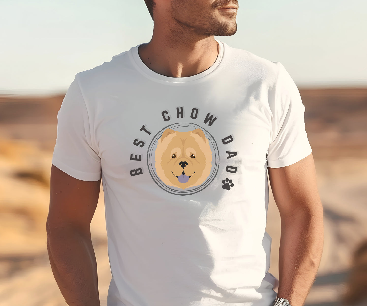 Best Chow Chow Dad Tshirt - TLC Paws