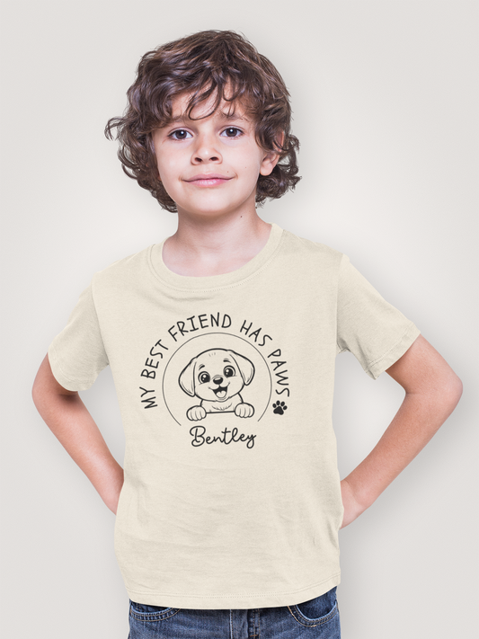 Dog Best Friend Kids Shirt