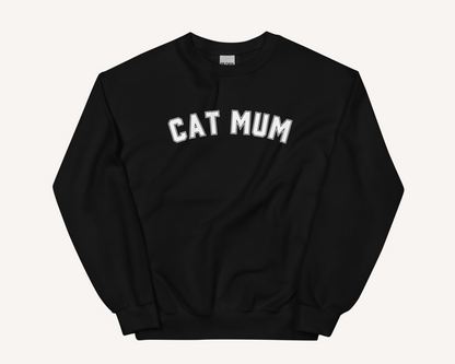 Cat Mum Varsity Sweatshirt - TLC Paws