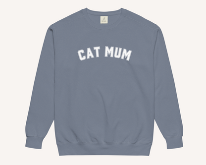 Cat Mum Varsity Sweatshirt - TLC Paws