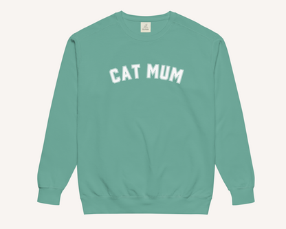Cat Mum Varsity Sweatshirt - TLC Paws