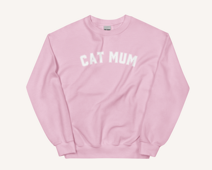 Cat Mum Varsity Sweatshirt - TLC Paws