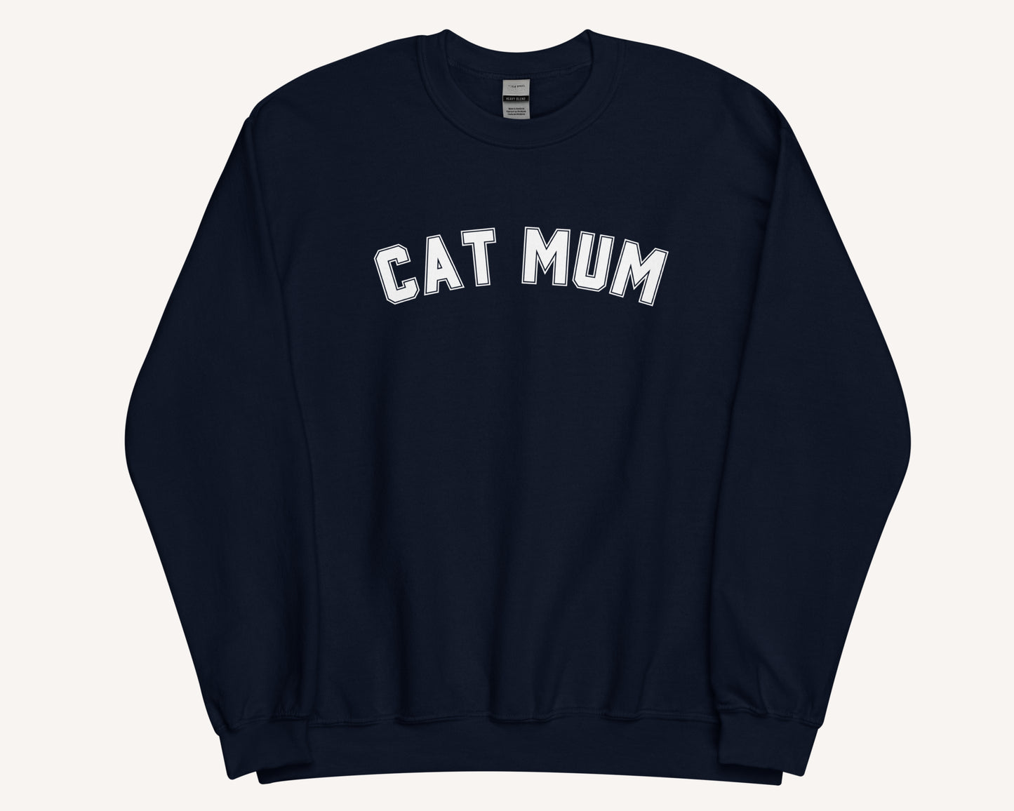 Cat Mom Mum Varsity Sweatshirt - TLC Paws