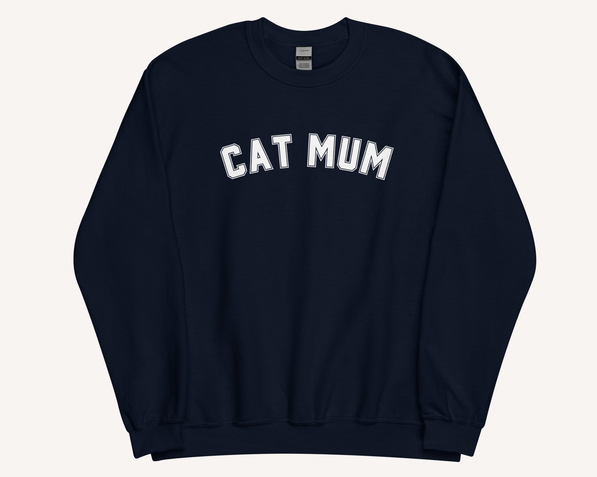 Cat Mom Mum Varsity Sweatshirt - TLC Paws