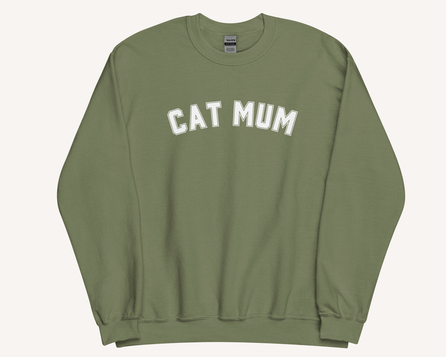 Cat Mom Mum Varsity Sweatshirt - TLC Paws