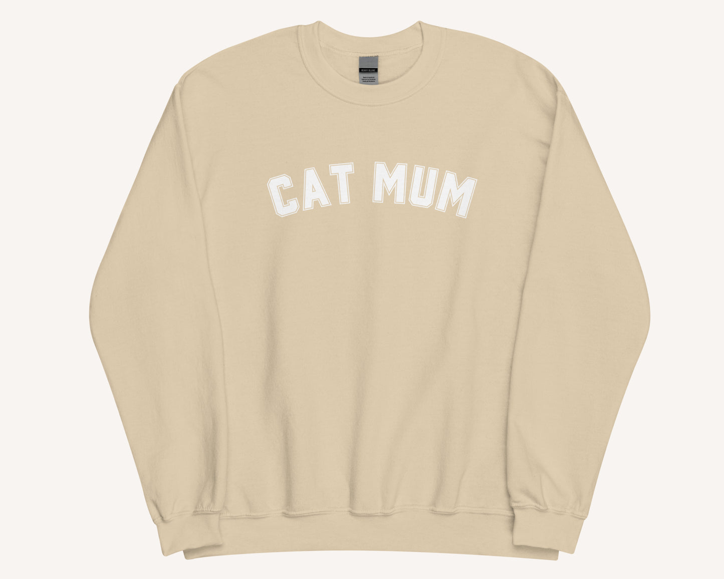 Cat Mom Mum Varsity Sweatshirt - TLC Paws