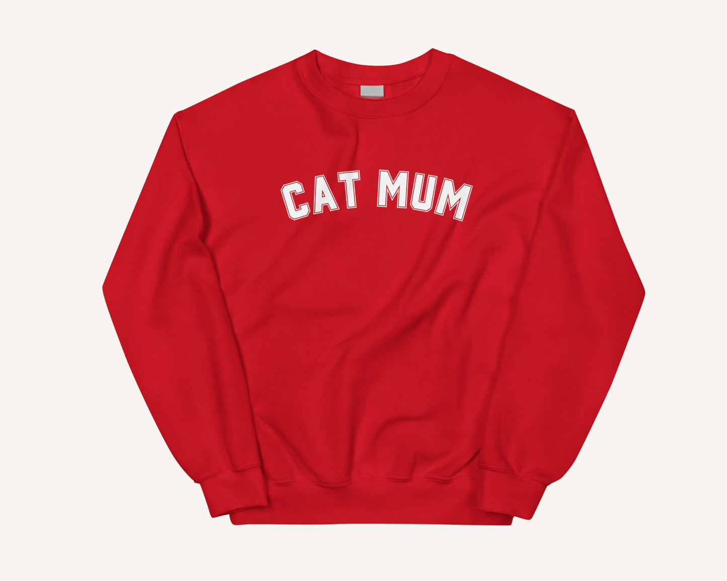 Cat Mom Mum Varsity Sweatshirt - TLC Paws