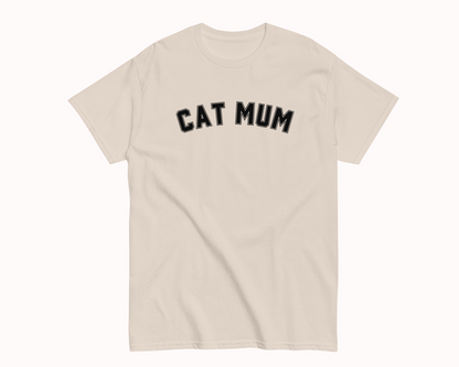 Cat Mum Varsity Tshirt - TLC Paws