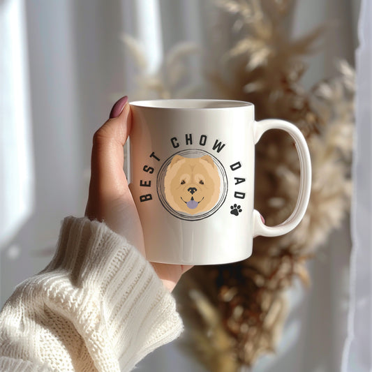 Chow Chow Dad Pet Mug - TLC Paws