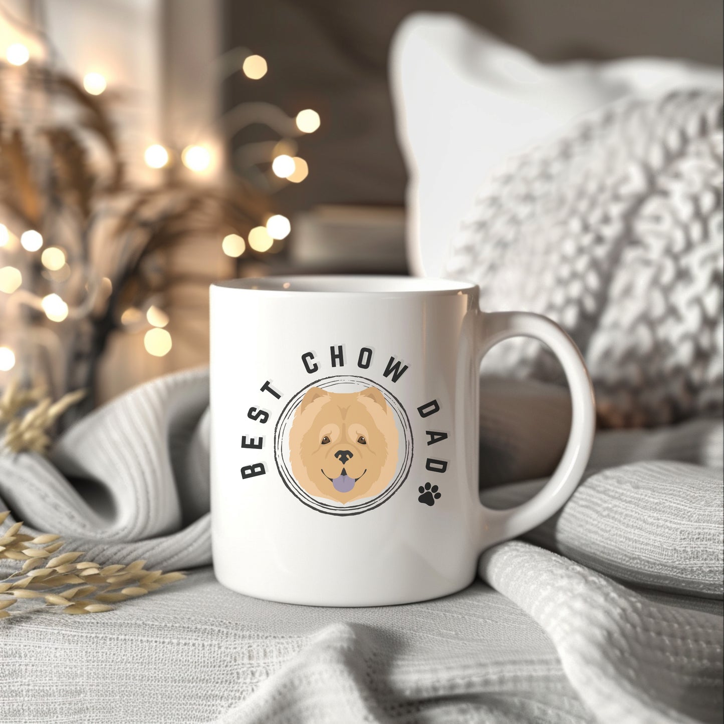 Chow Chow Dad Pet Mug - TLC Paws