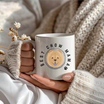 Chow Chow Mom Custom Mugs