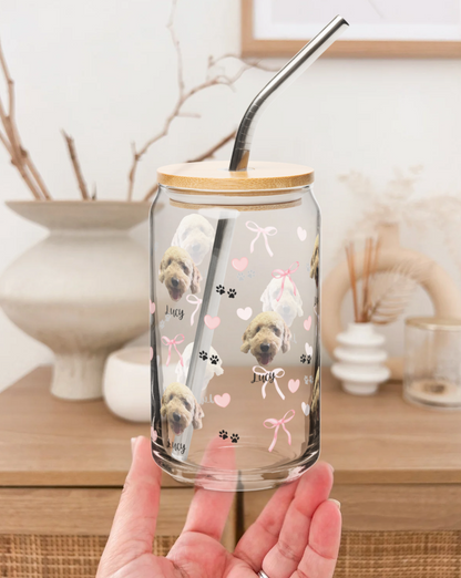 Custom_Pet_Face_Coquette_Glass_Tumbler_with_Bamboo_Lid_Straw_-_TLC_Paws