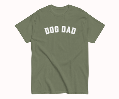 Dog Dad Varsity Tshirt