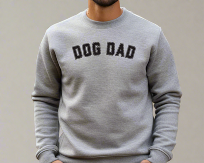 Dog Dad Varsity Sweatshirt
