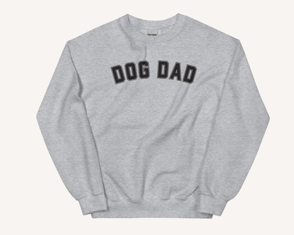 Dog Dad Varsity Sweatshirt