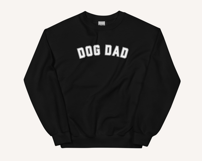 Dog Dad Varsity Sweatshirt