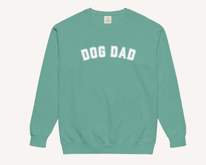 Dog Dad Varsity Sweatshirt