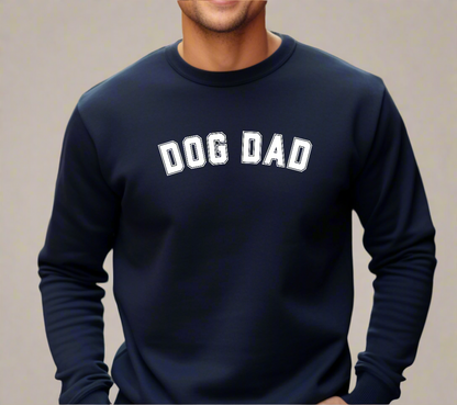 Dog Dad Varsity Sweatshirt