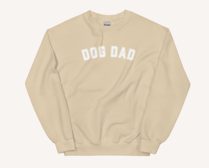 Dog Dad Varsity Sweatshirt