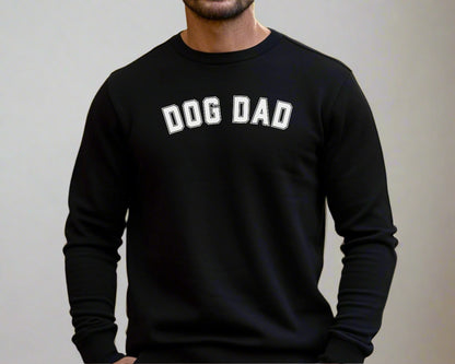 Dog Dad Varsity Sweatshirt - TLC Paws