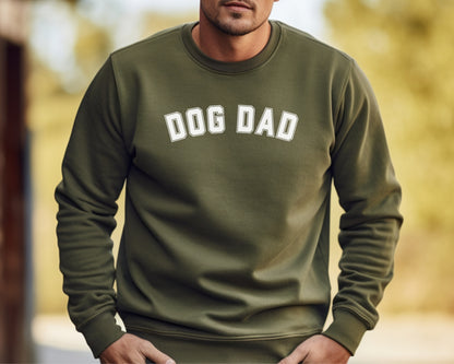 Dog Dad Varsity Sweatshirt - TLC Paws