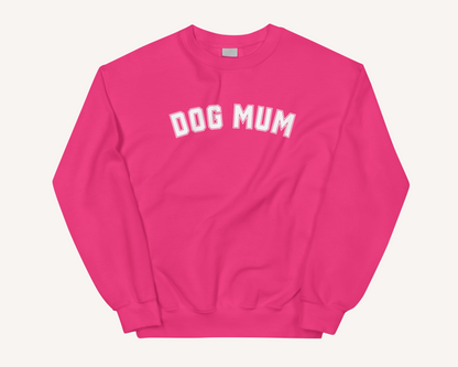 Dog Mom Mum Varsity Sweatshirt - TLC Paws