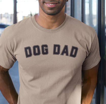 Dog Dad Varsity Tshirt - TLC Paws