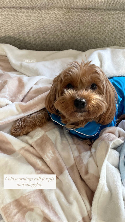 Personalised Pet Blanket and Throw - Sand