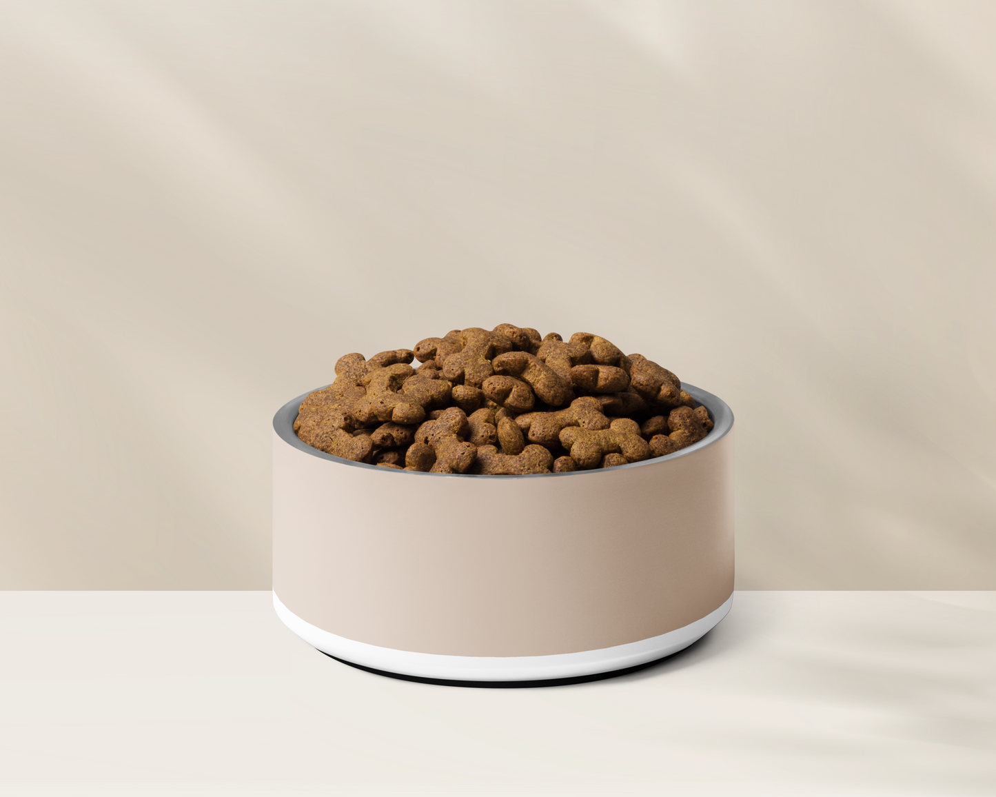 Personalised Dog Bowl and Cat Feeder - Sand - TLC Paws