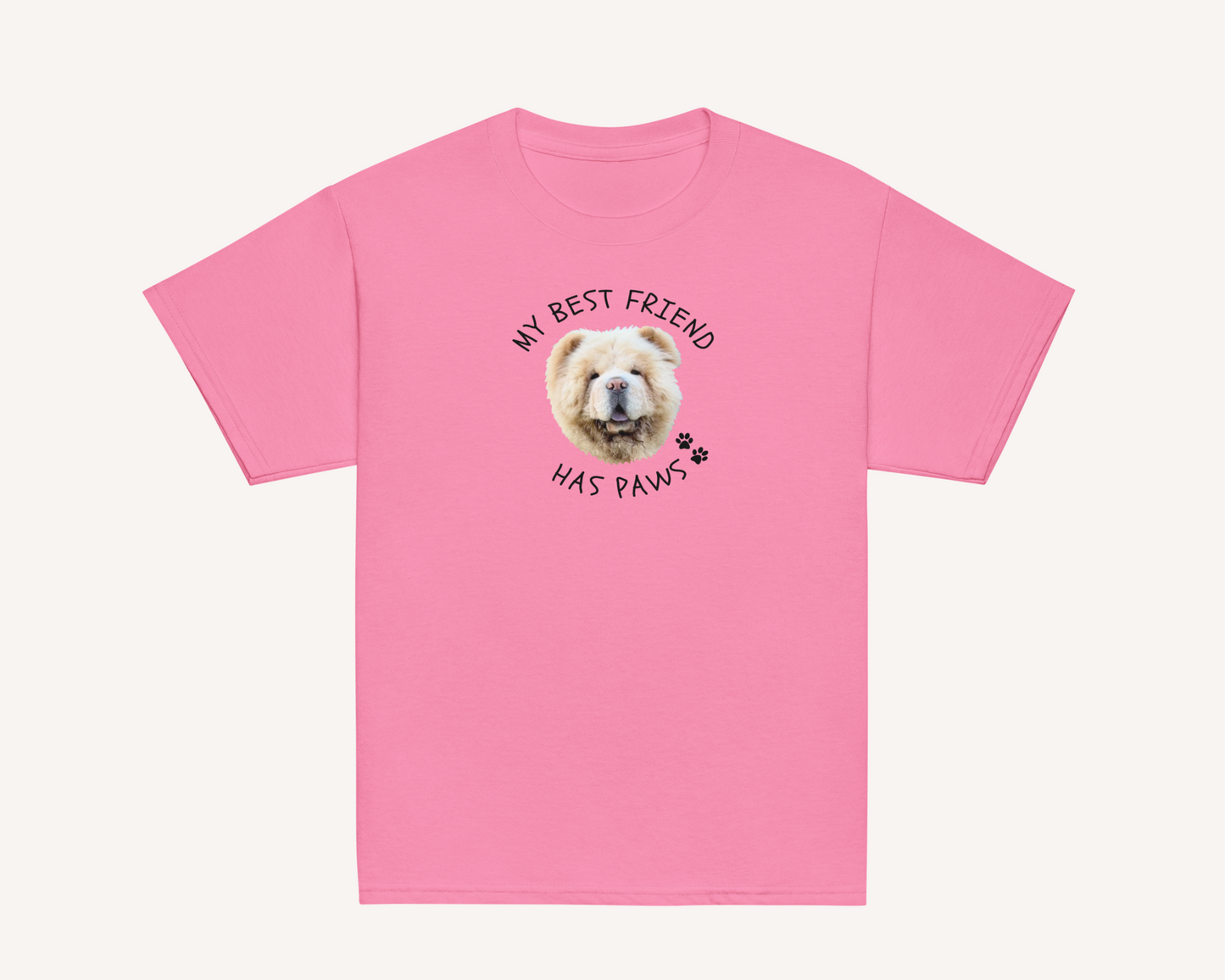 KIDS Pet Face Tshirt MY Best friend HAS PAWS