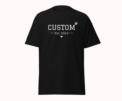 Personalised Pet Varsity Unisex Shirt - TLC Paws
