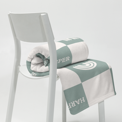 Personalised Blanket & Throw - Sage - TLC Paws