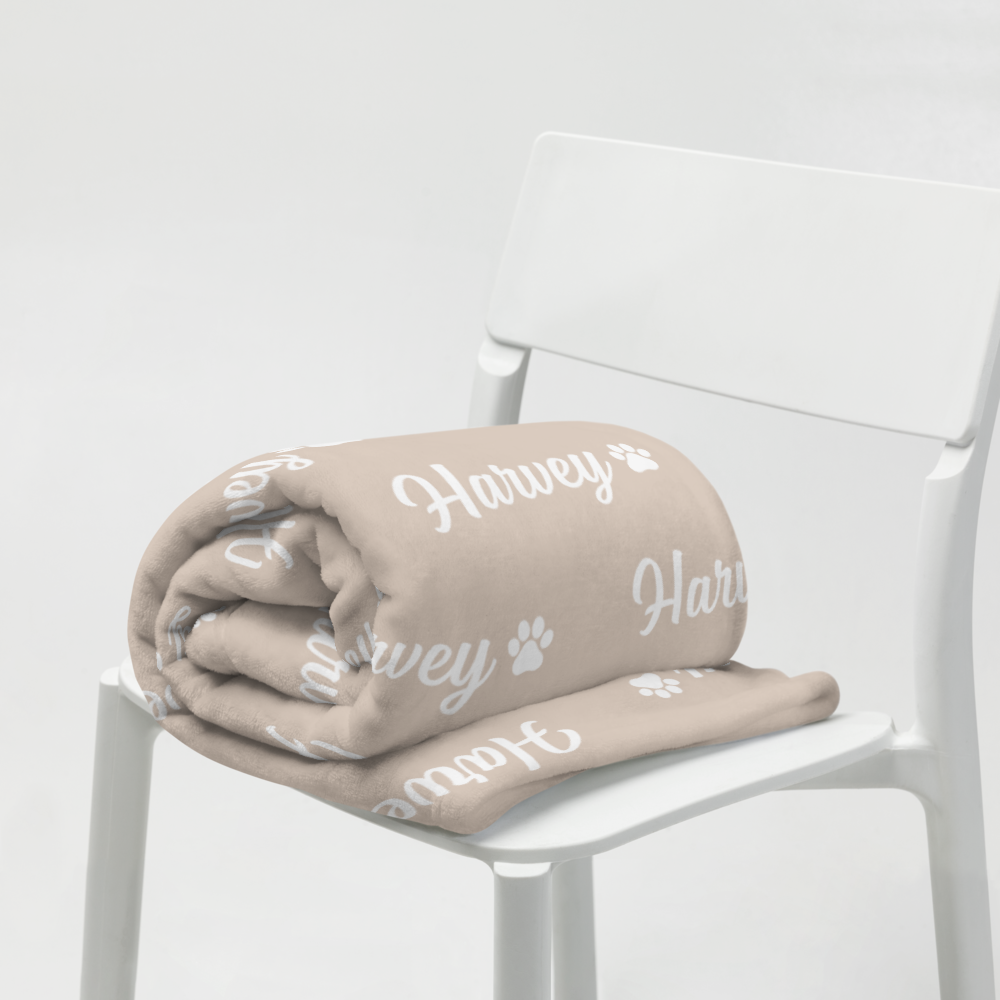 Personalised Pet and Baby Blanket and Throw