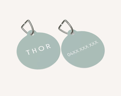 Personalized Pet Dog or Cat ID Tag - Sage - TLC Paws