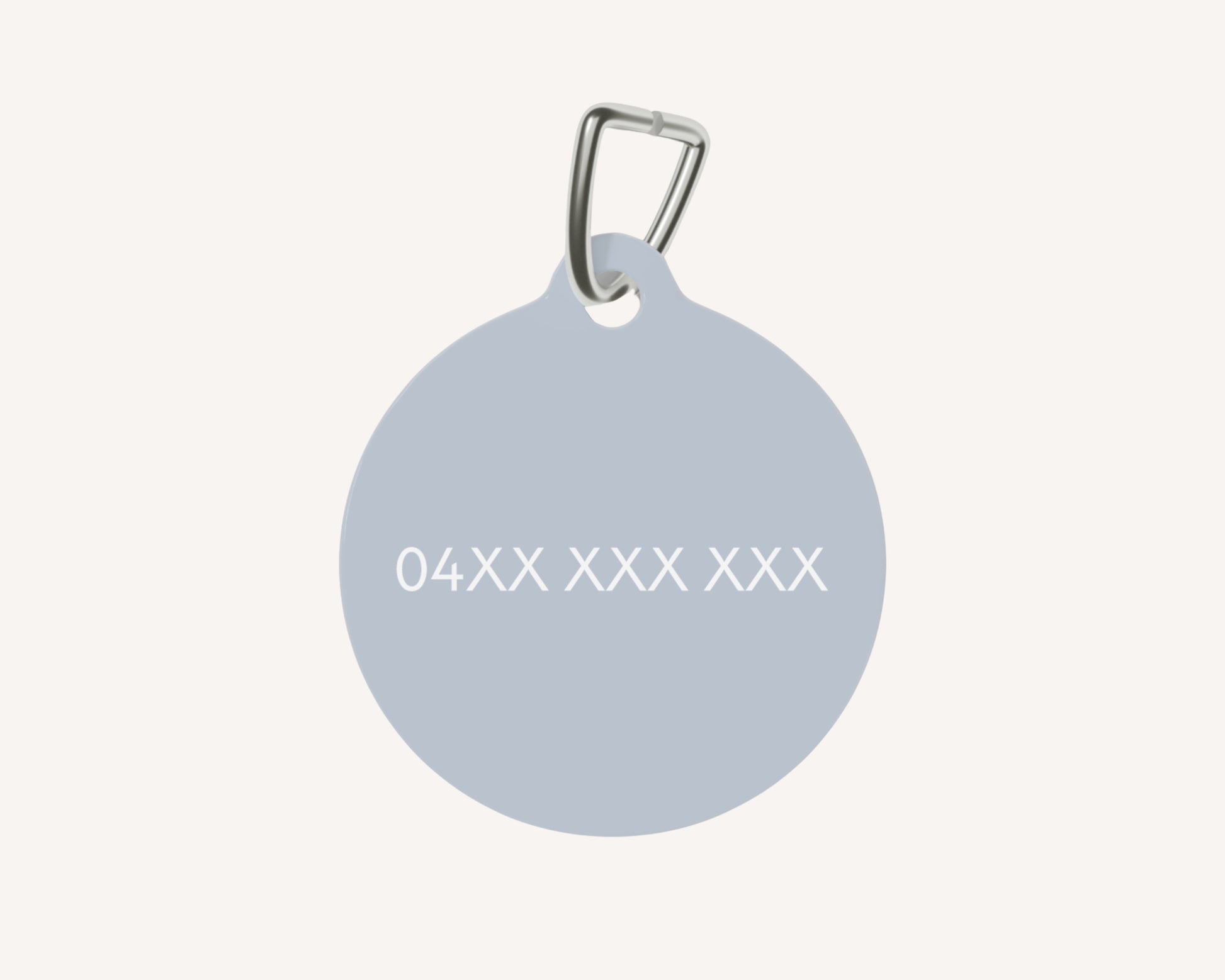 Personalized Pet Dog or Cat ID Tag - Pastel Blue - TLC Paws