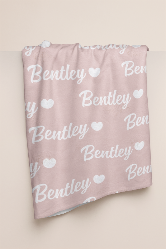 Personalized Pet and Baby Blanket