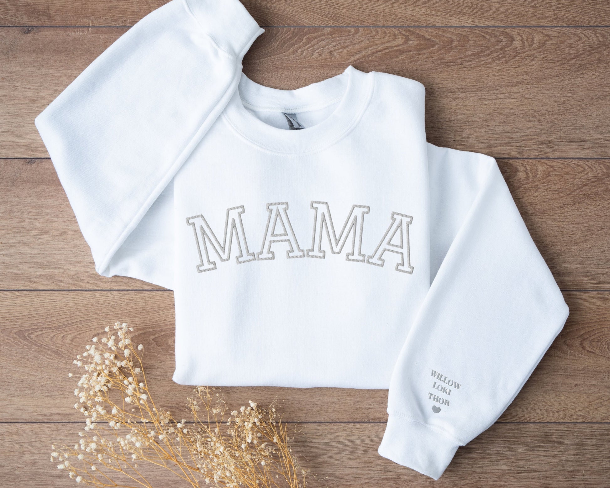 Personalized Mama Sweatshirt