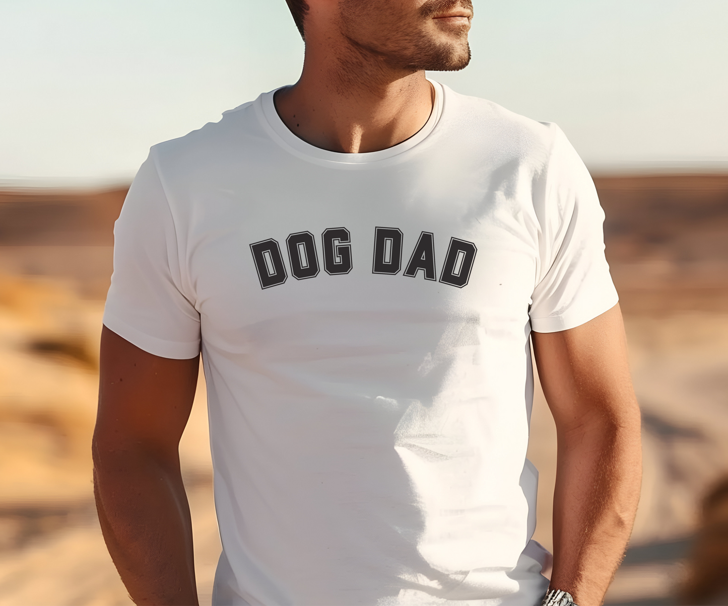 Dog Dad Varsity Tshirt - TLC Paws