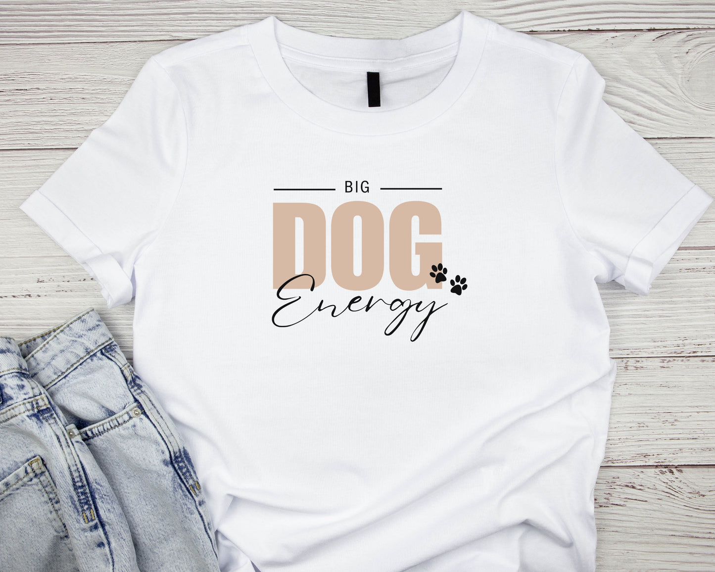Big Dog Energy Unisex Tee - TLC Paws