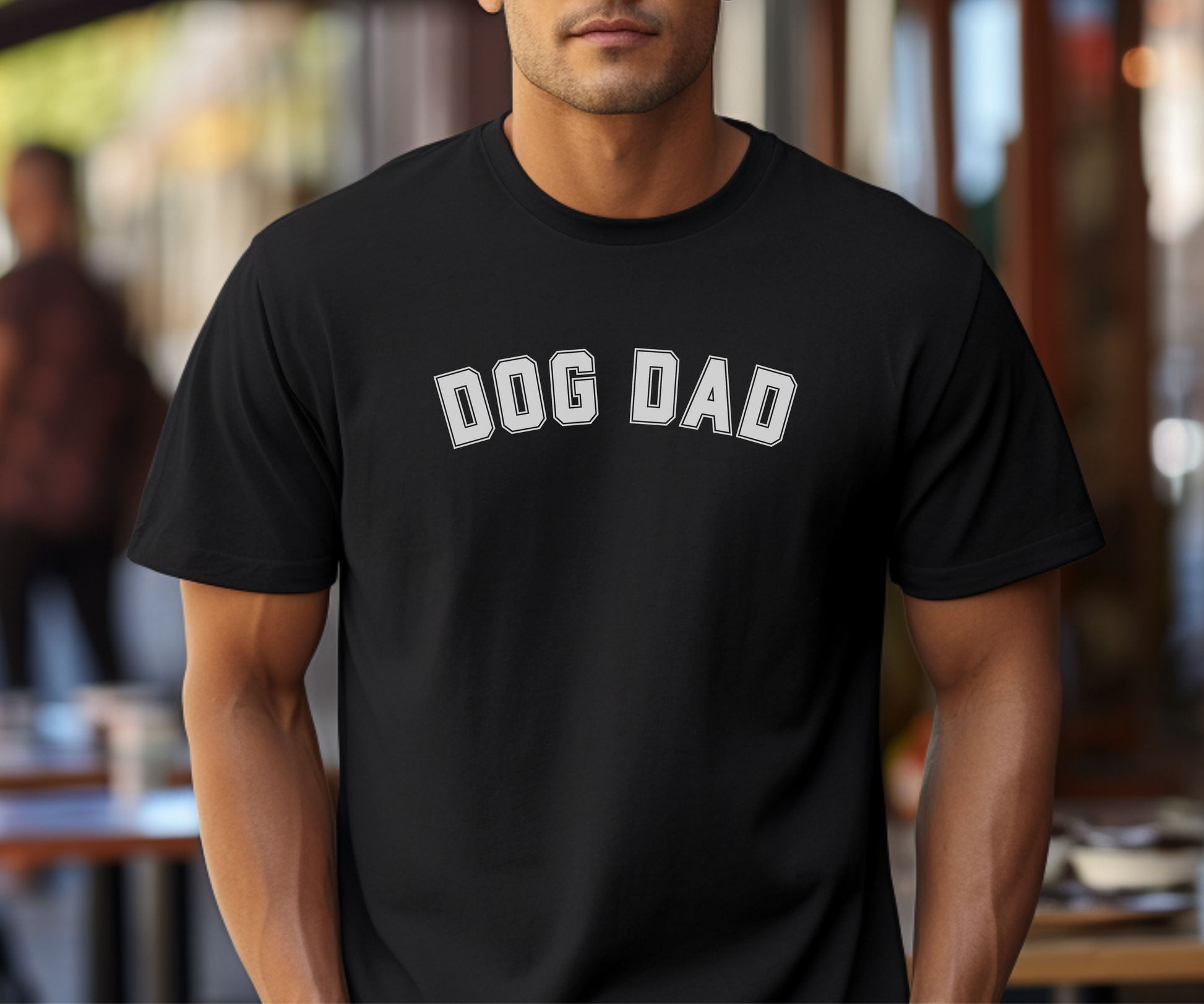 Dog Dad Varsity Tshirt - TLC Paws