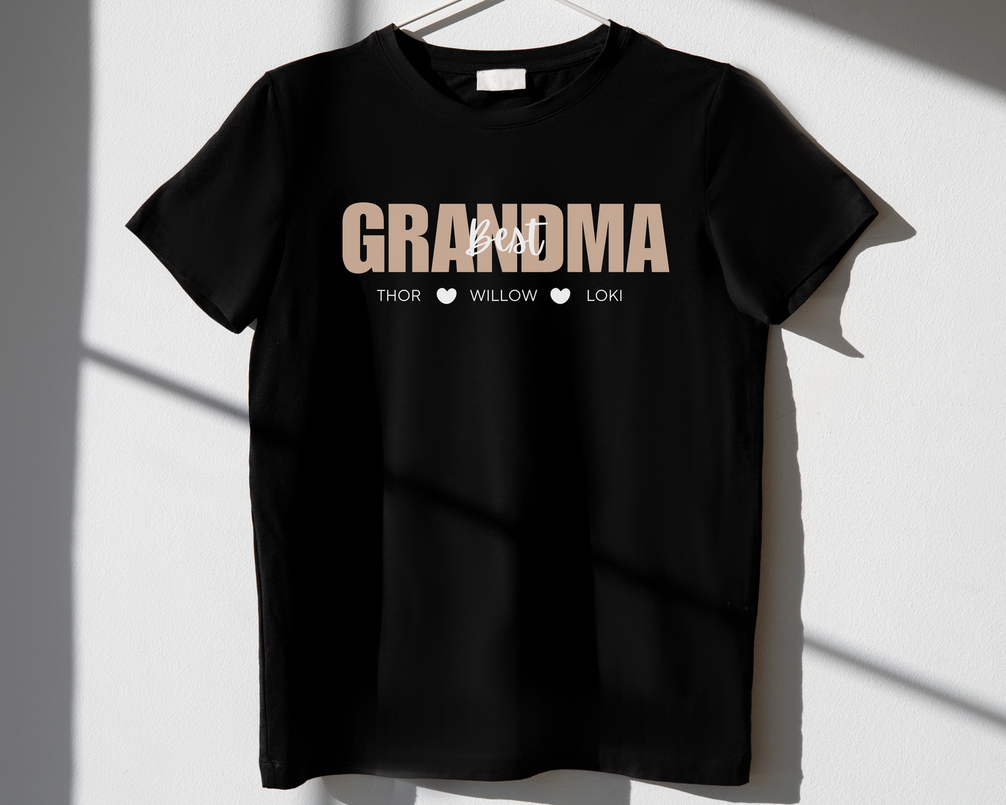 Personalised Best Grandma Shirt