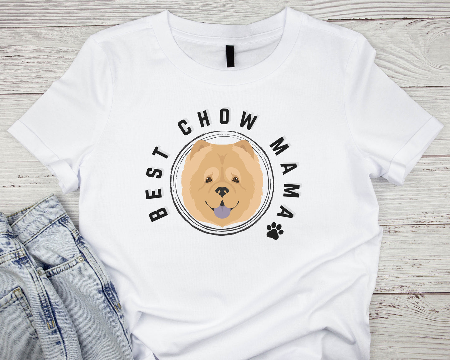 Best Chow Chow Mama Tshirt - TLC Paws