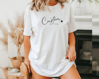 Personalised Pet Unisex Shirt - TLC Paws