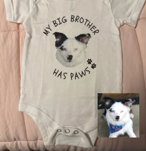 Pet Face Baby Onesie