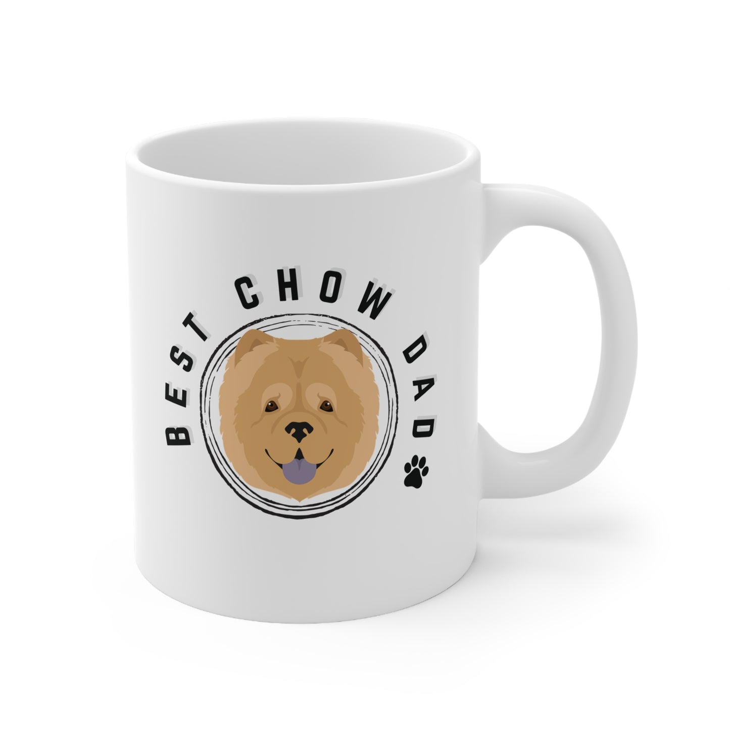 Chow Chow Dad Pet Mug - TLC Paws