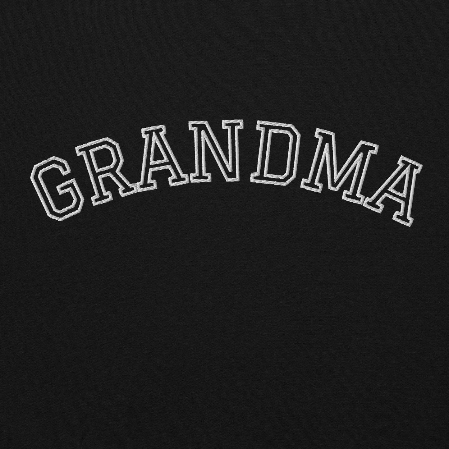 Custom Embroidered Grandma Sweatshirt with Personalised Pet & Baby Names on Sleeve - TLC Paws