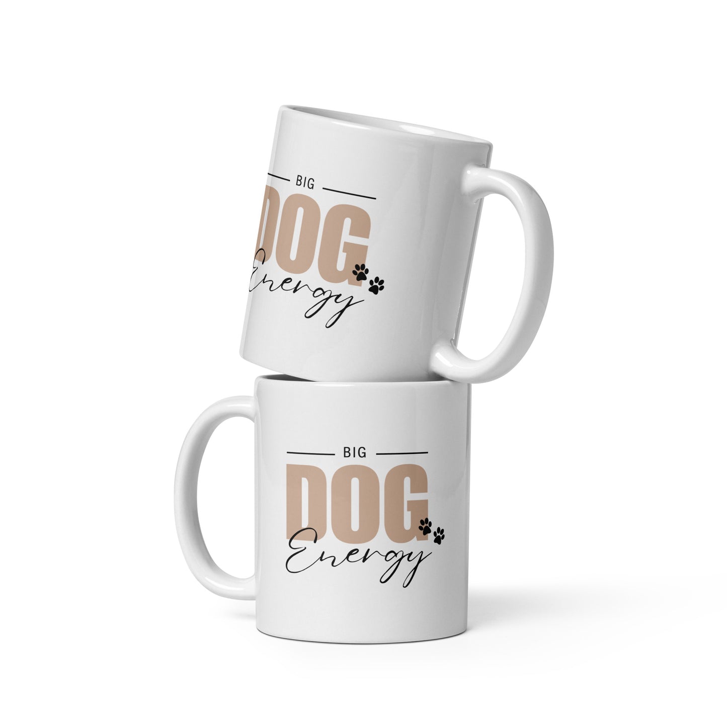 Custom Pet Mug Big Dog Energy - TLC Paws